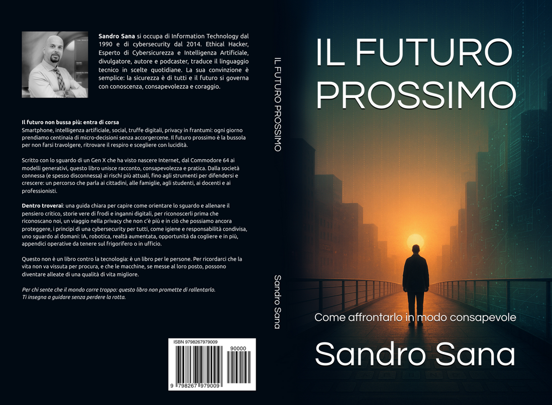 Copertina del libro Il futuro prossimo di Sandro Sana